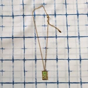 "The Moon" Tarot Card Necklace